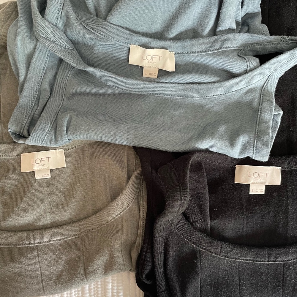 LOFT Basic Tanks, set of 3, small - Picture 5 of 6